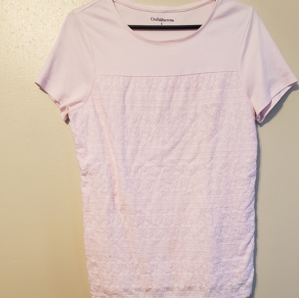 Croft & Barrow ladies top size S